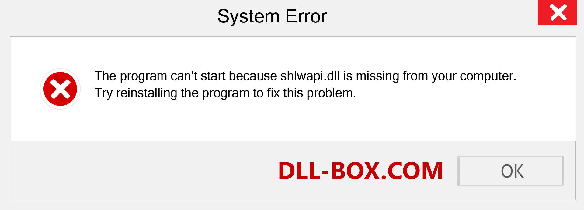  shlwapi.dll file is missing?. Download for Windows 7, 8, 10 - Fix  shlwapi dll Missing Error on Windows, photos, images